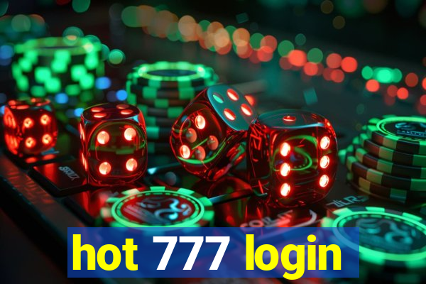 hot 777 login